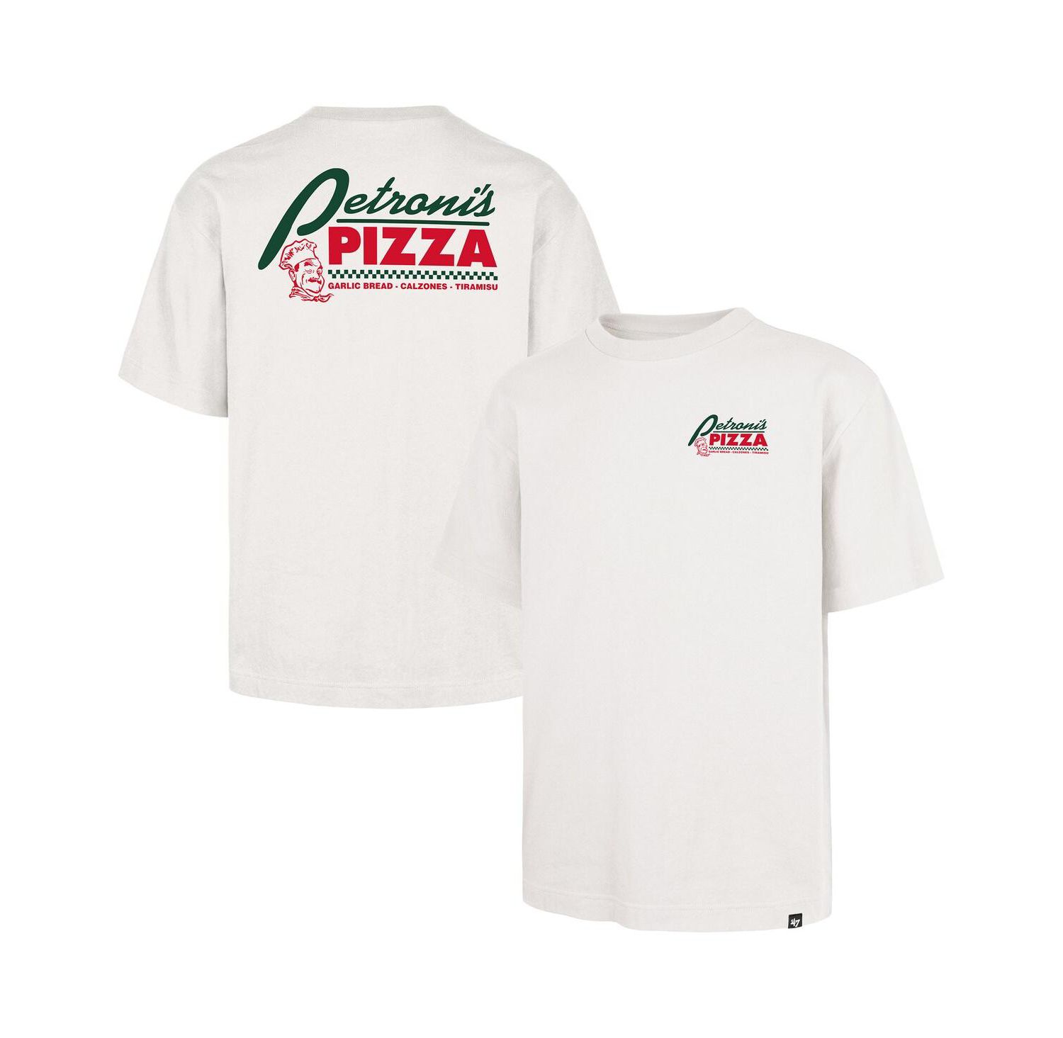 Men's White Petroni's Pizza Foundation T-Shirt