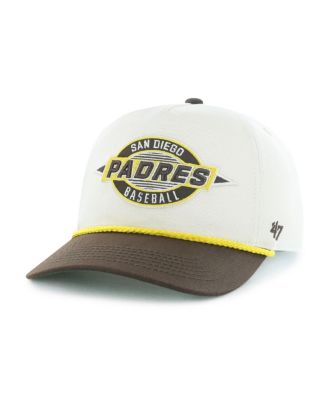 Big Boys and Girls Natural/Brown San Diego Padres Frame Out Hitch Adjustable Hat