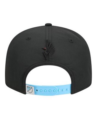 Men's Black Minnesota United FC 2026 Jersey Hook 9FIFTY Snapback Hat