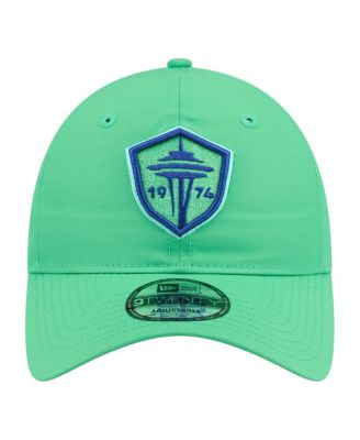 Men's Green Seattle Sounders FC 2026 Jersey Hook 9TWENTY Adjustable Hat