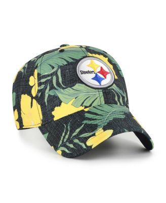 Men's Black Pittsburgh Steelers Beach Side Clean Up Adjustable Hat