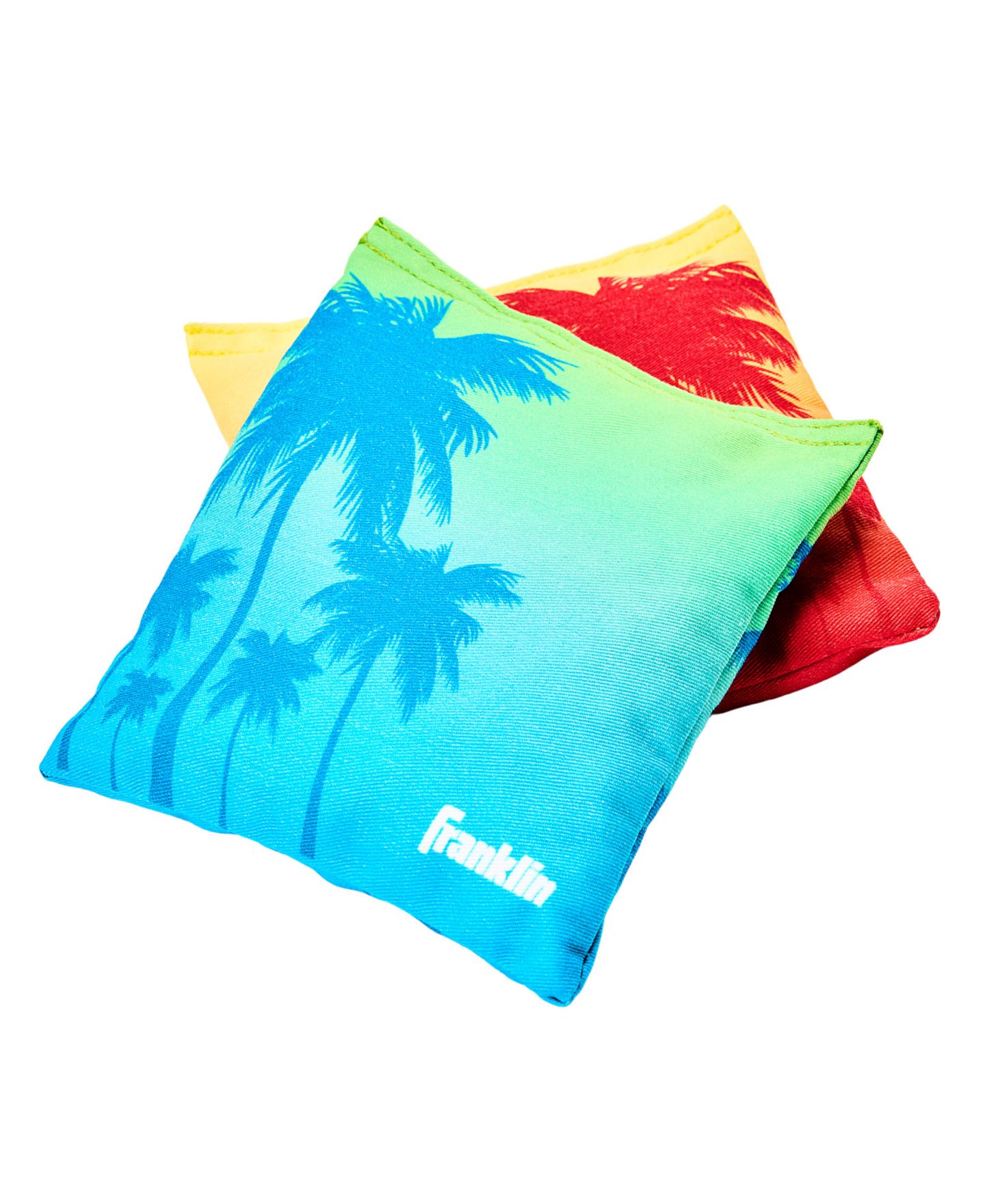 Детские игрушки Franklin Sports Tropical Themed Official Size Double-Stitched Canvas Bean Bags, 6" x 6", 8-Pack, Ages 6+ — фото 2