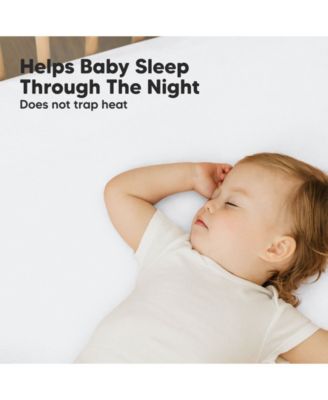 Mini Crib Sheets for Baby Girls, Boys, 2-Pack Soothe Pack and Play Sheets Fitted, Pack N Play Mattress Sheet