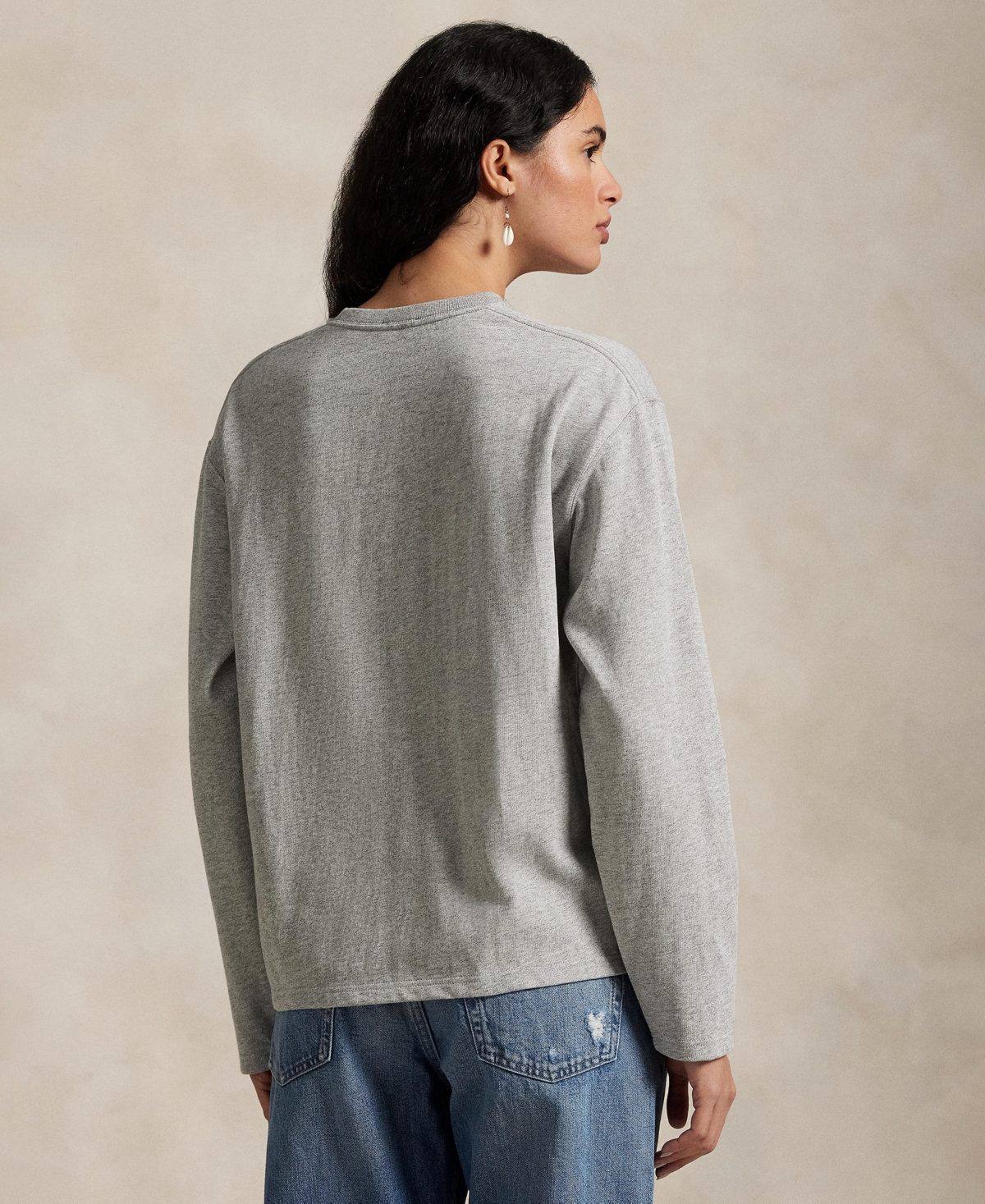 Polo Ralph Lauren Women's Crewneck Long-Sleeve T-Shirt