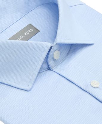 dusty blue mens dress shirt Kenneth Cole With A Regular Fit Men's Blue Dress Shirts