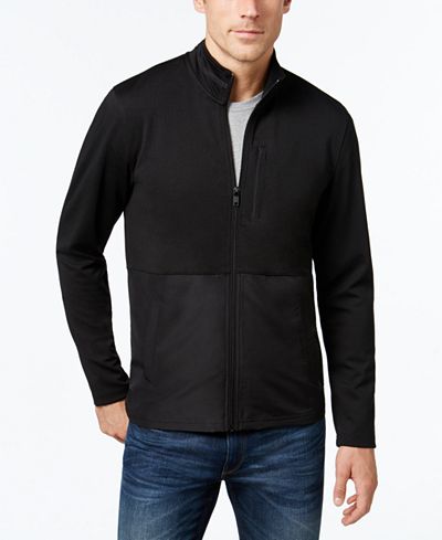 Alfani Men's Colorblocked Knit Jacket, Only at Macy's