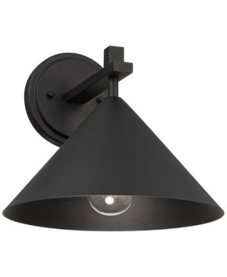 Apex 9  High Modern Outdoor Wall Light Fixture Mount Porch House Dark Sky Textured Finish Metal