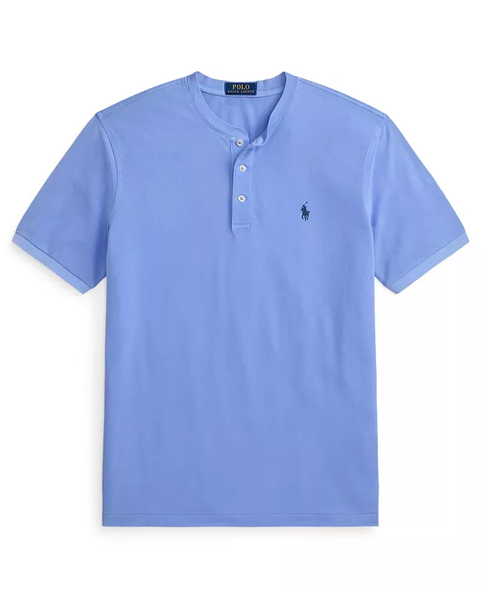 Men's Featherweight Mesh Henley Shirt - thumbnail 6