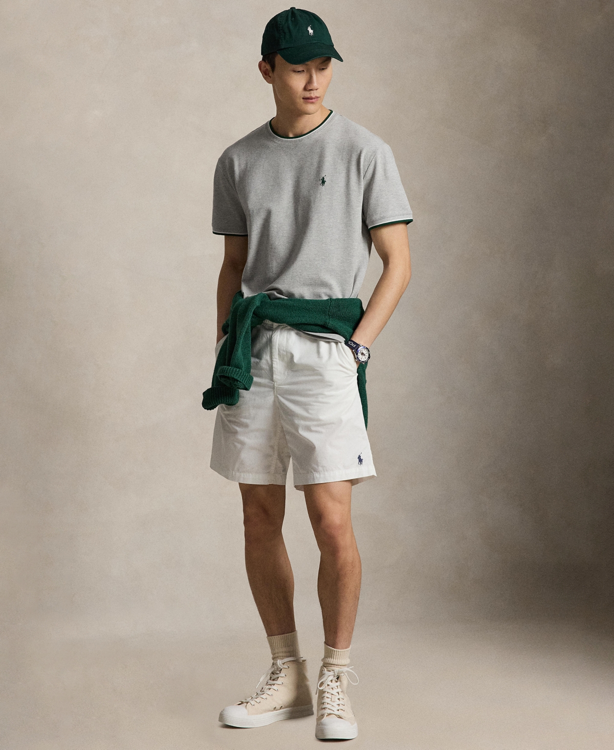 Polo Ralph Lauren Men's Classic-Fit Stretch Mesh T-Shirt