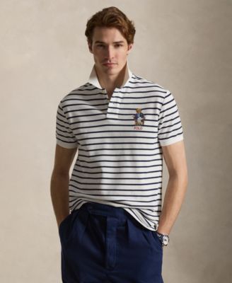 Custom Slim-Fit Polo Bear Polo Shirt