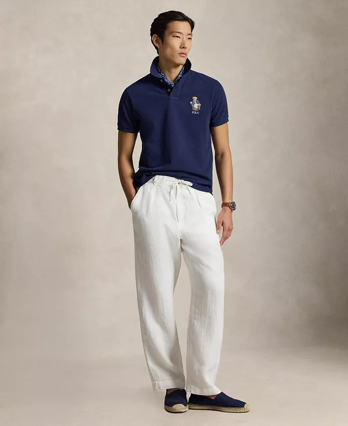 Men's Custom Slim-Fit Polo Bear Polo Shirt - thumbnail 2