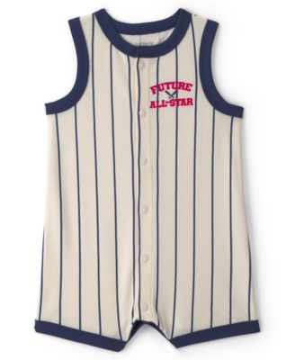 Baby Boys' Cotton Snap Up Rompers