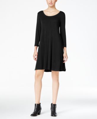 NY Collection Faux-Suede Lace-Up Fit 