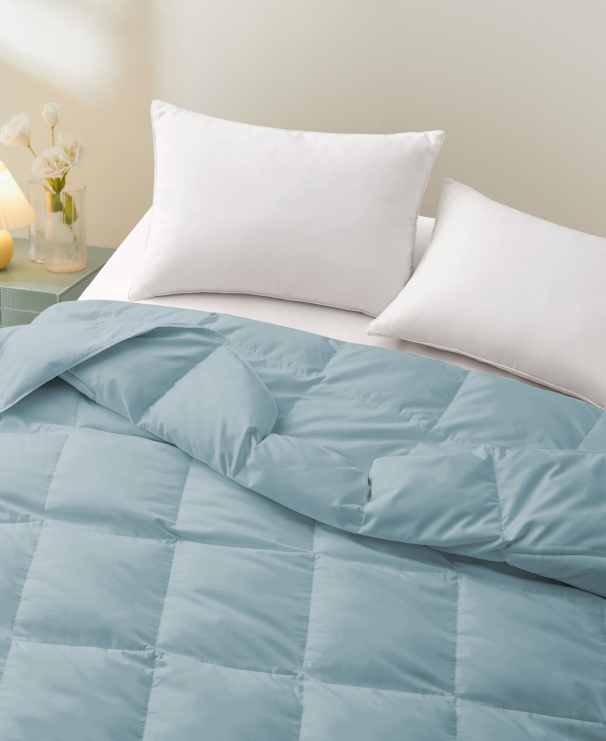 Unikome Light Weight Fluffy Goose Down Feather Duvet Insert