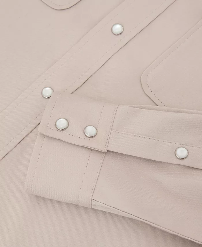 Men's Mcrae Cotton-Twill Twin-Pocket Stretch Overshirt - thumbnail 7