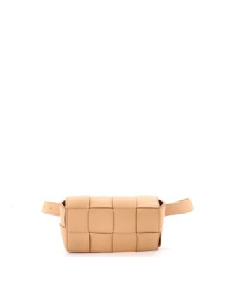 Cassette Belt Bag Maxi Intrecciato Leather