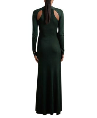Women's Cut-Out Knitted Maxi Dress