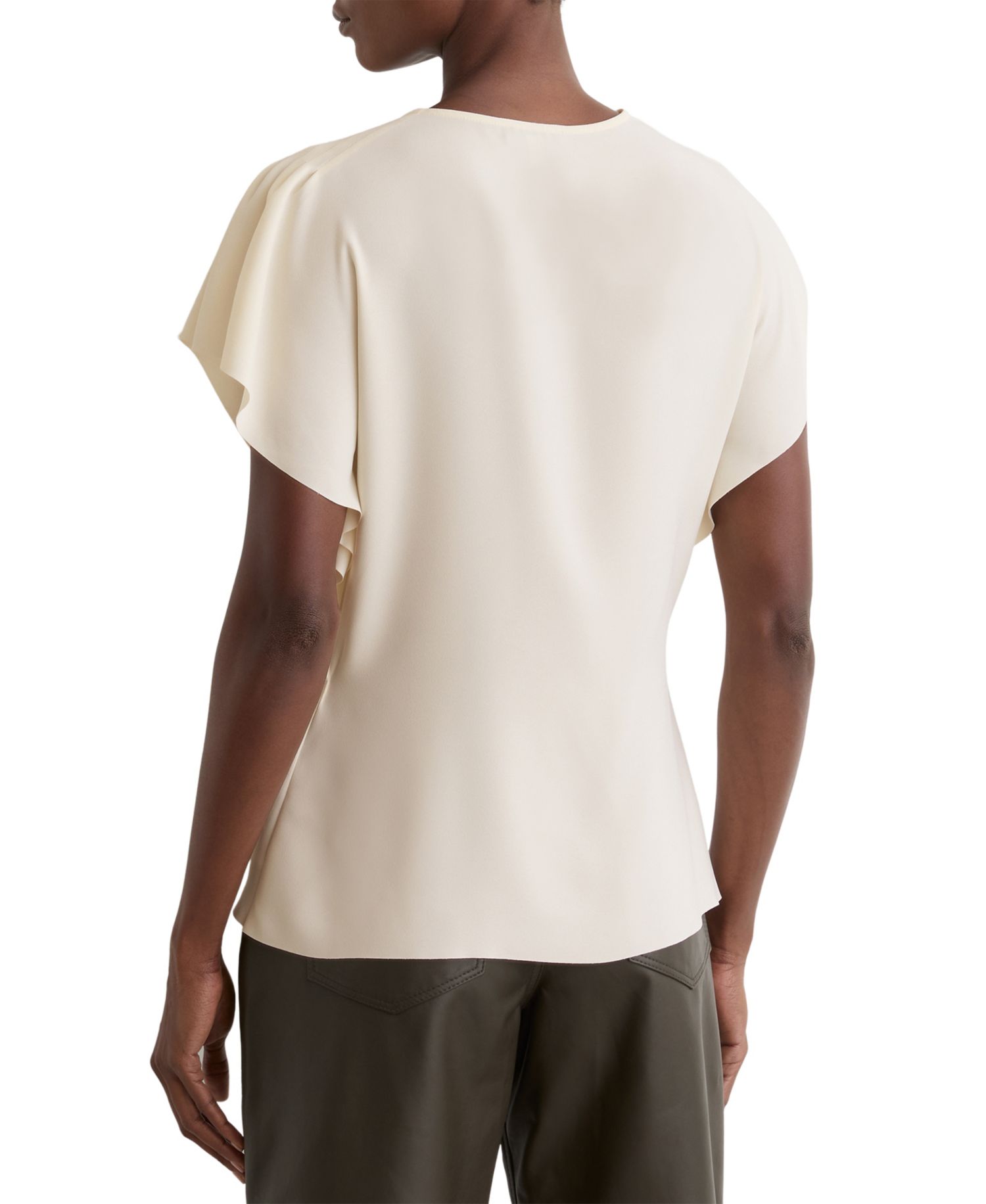Women's Natalie Asymmetric Drape-Neck Top