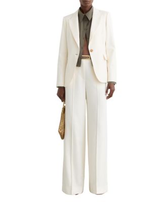 Women's Malin Wide-Leg Seam-Detail Trousers