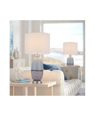 Stratos 26 1/4" High loud Ceramic Table Lamp Set of 2