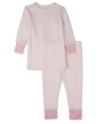 Toddler Girls 2 Piece "Abstract Spots" Rayon-Blend Lounge Set