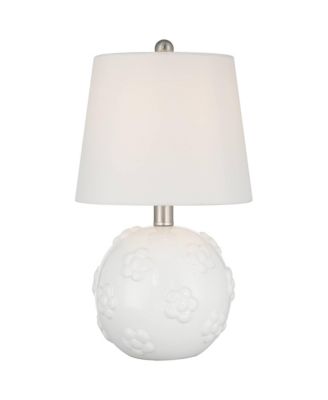 Arianna 16" High  Flower Ceramic Accent Table Lamp