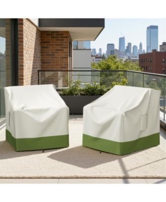 Waterproof Patio Chair Covers, Lounge Deep Seat Cover, Heavy Duty Waterproof Outdoor Patio Furniture Covers