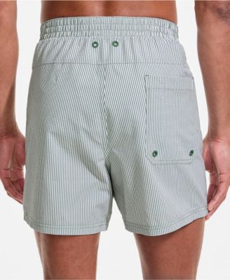 Men's 5" Seersucker Volley with Hydroliner Swim Trunk