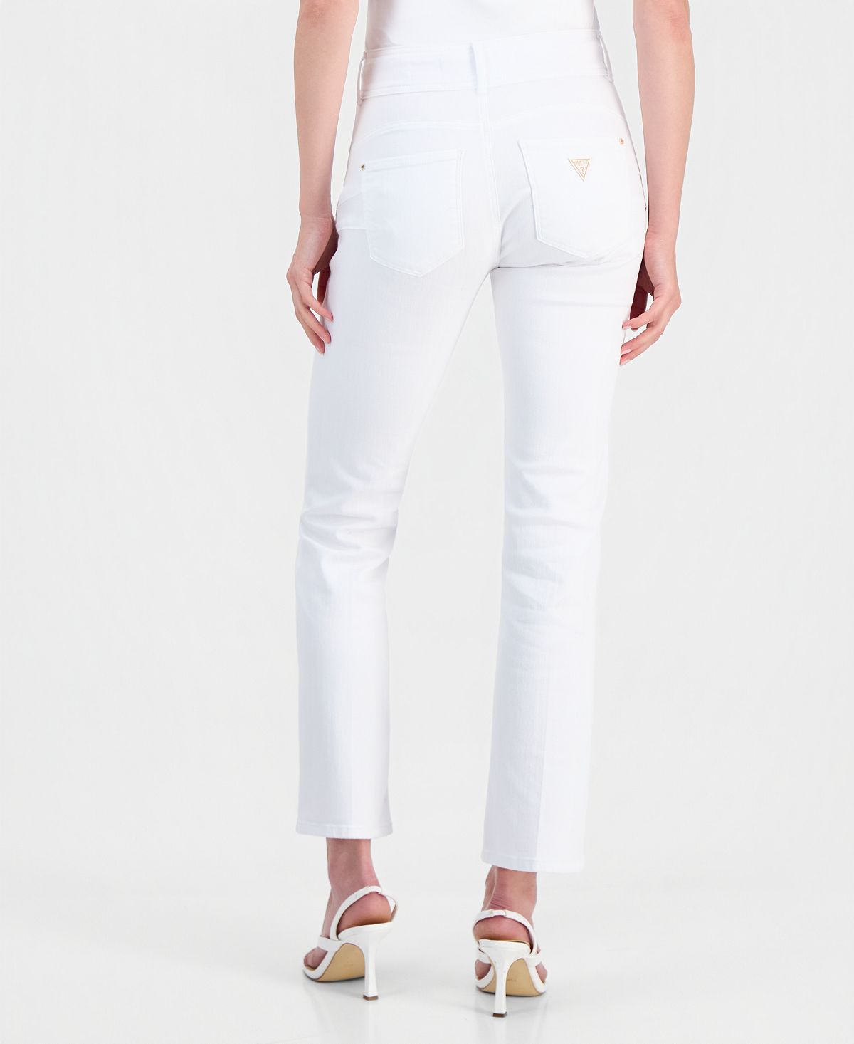 GUESS Women's Shape Up Straight-Leg Jeans view 4 — MAYCSS fashion products