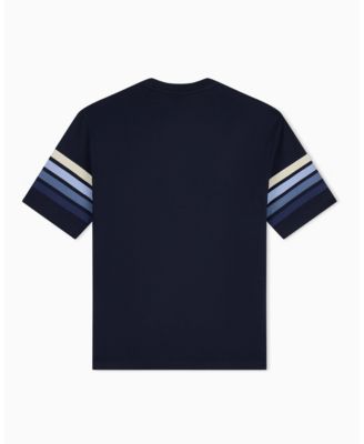 Men's 4 Stripes Short Sleeve Jersey T-Shirt