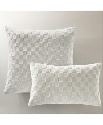 Checker Velvet Pillow