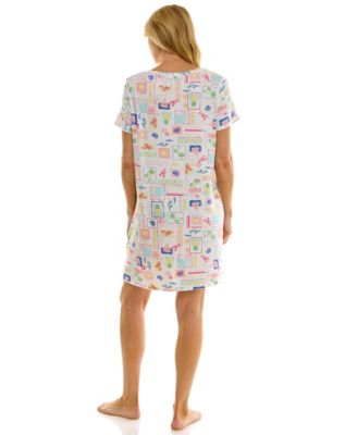 Women's Short-Sleeve Sleep Shirt