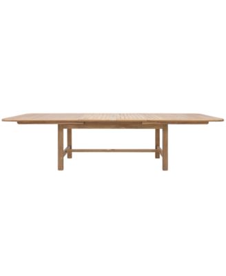 Bristol 118" x 47" Rectangular Extension Outdoor Dining Table