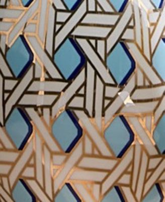 Basketweave 60 oz. Round Vase