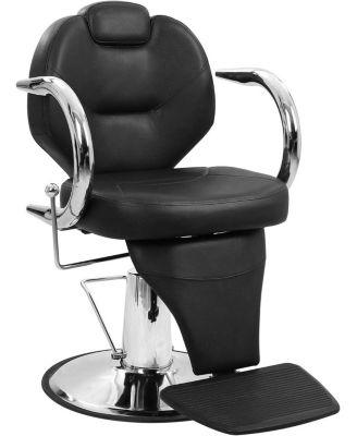Barbers Chairs,360 Degree Rotating Shampoo Chair for Hair Stylist,Reclining Salon Chair with Heavy Duty Hydraulic Pump,Spa Beauty Equipment