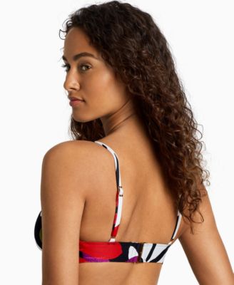 Women's Triangle V-Neck Bikini Top