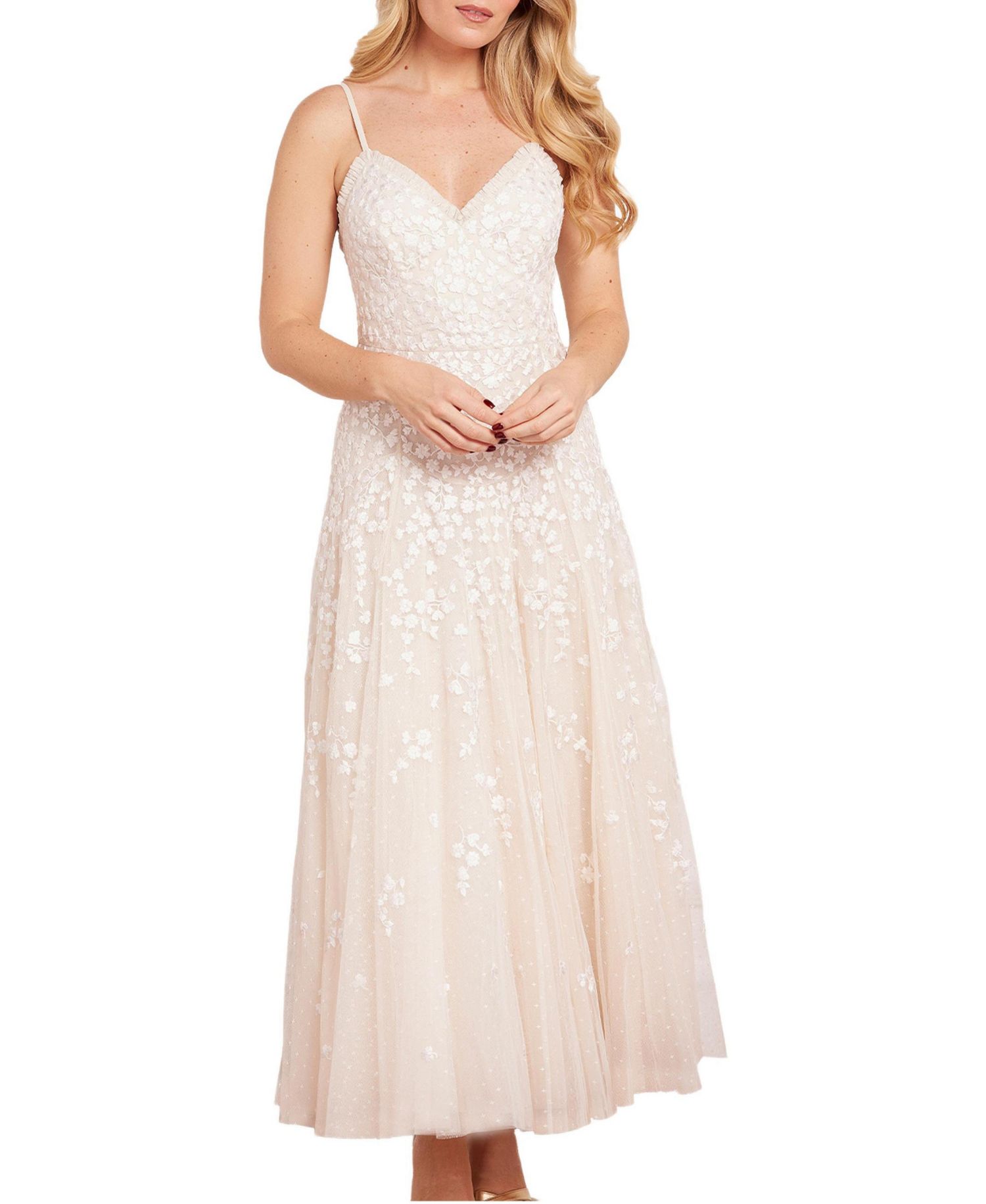 Women's Scatter Blossom Cami Ankle Gown