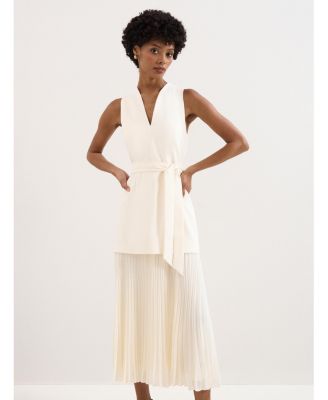 Women's Pia Pleated Midi Dress