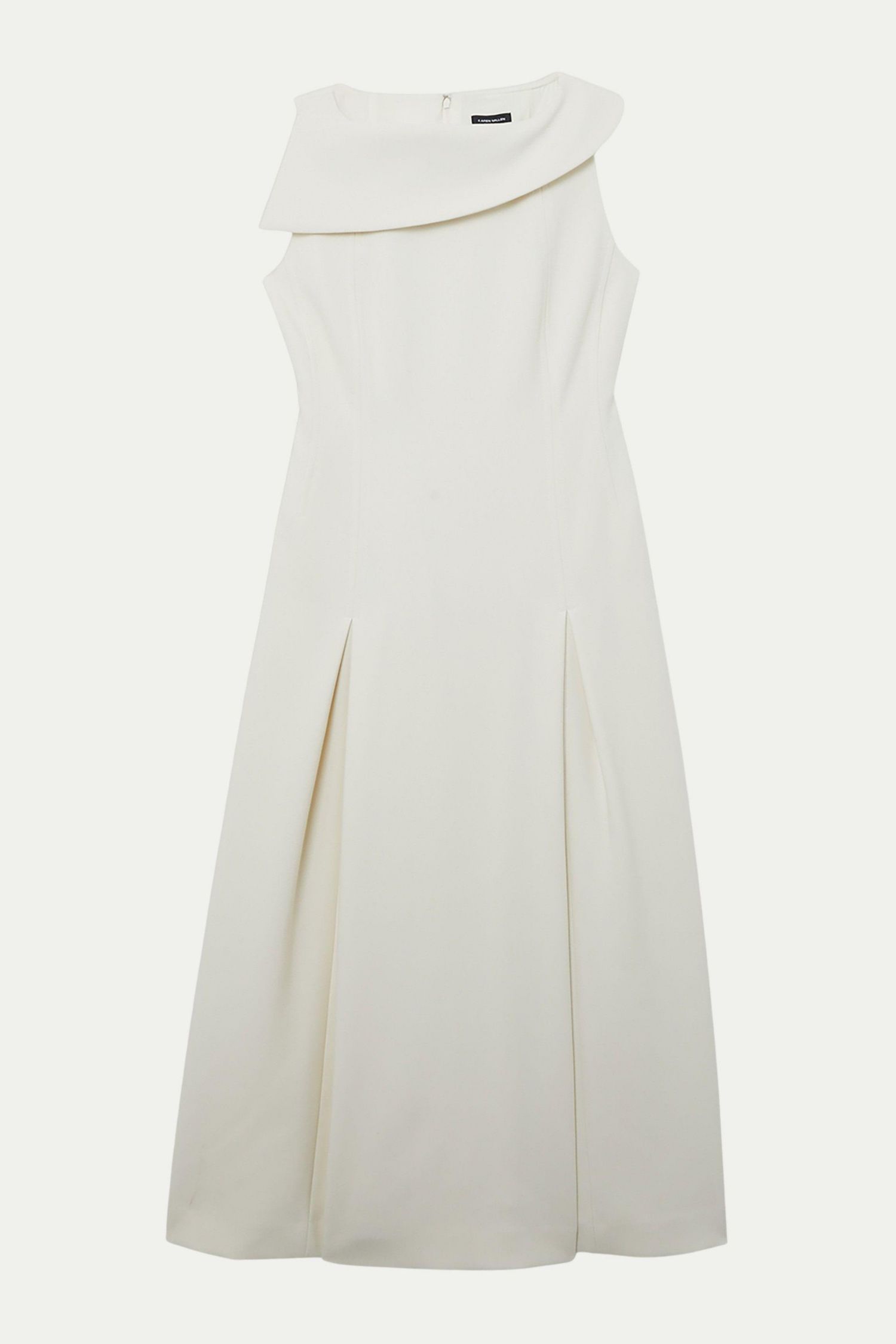Women's Asymmetric Neck Tailored Dress