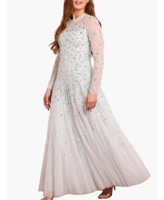Women's Starry Nights Round Neck Gown