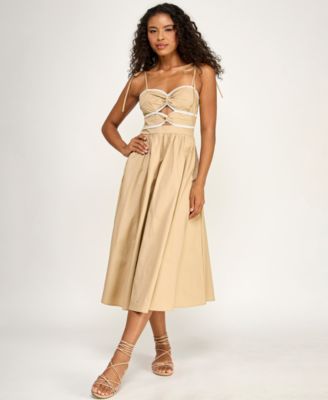 zenana tiered midi dress Zenana Kelly Green Woven Crinkle Cami Maxi Dress Side Pockets QD-7179Y –  dalia + jade