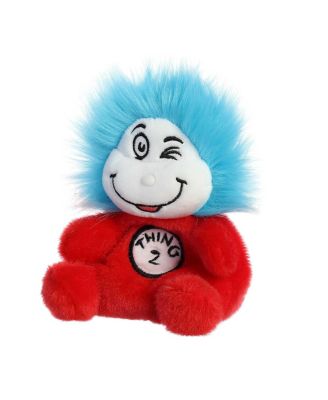 Mini Palm Pals Thing Two Dr. Seuss Whimsical Plush Toy 5"