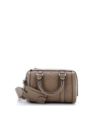 Mini Duffle Bag Jumbo GG Embossed Leather