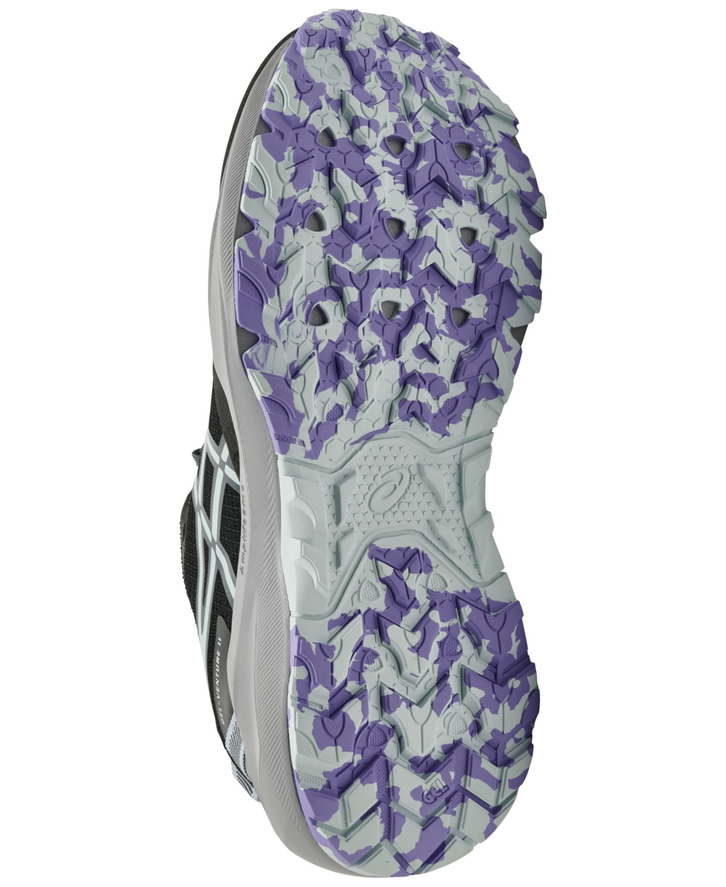 Женские кроссовки Asics GEL-Venture 11 Trail Running, цвет: Чёрный / Серый — фото 6