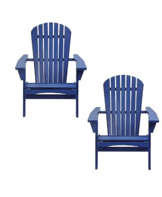 Grand Collection Folding Large Size Adirondack Chair Pine Wood