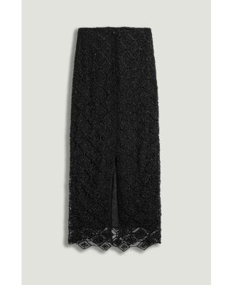 Women's Lace Midi Skirt