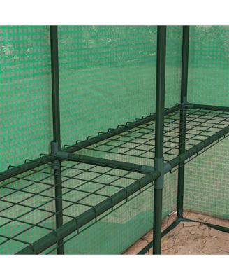 Walk-in house, 18 Shelves, 95.25" x 70.75" x 82.75",