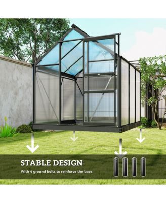 6' x 6' x 6.5' Large Polycarbonate Walk-in house,