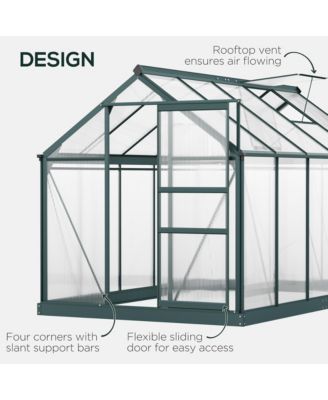 6' x 10' x 7' Large Polycarbonate Walk-in house,
