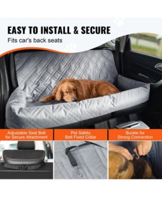 Dog Car Seat Waterproof Booster for up to 100 lbs